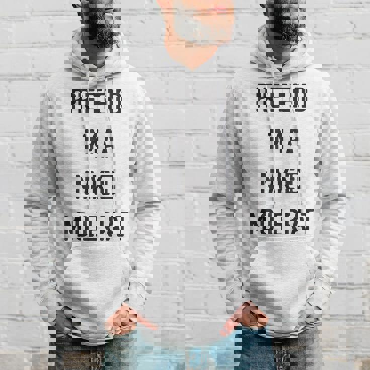 Pretend I'm A Naked Mole Rat Costume Party Halloween Hoodie Gifts for Him