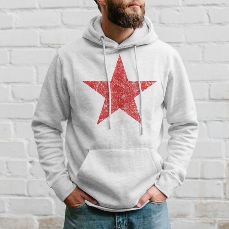 Red Starintage Ussr Soviet Union Revolution Kapuzenpullover Geschenke für Ihn