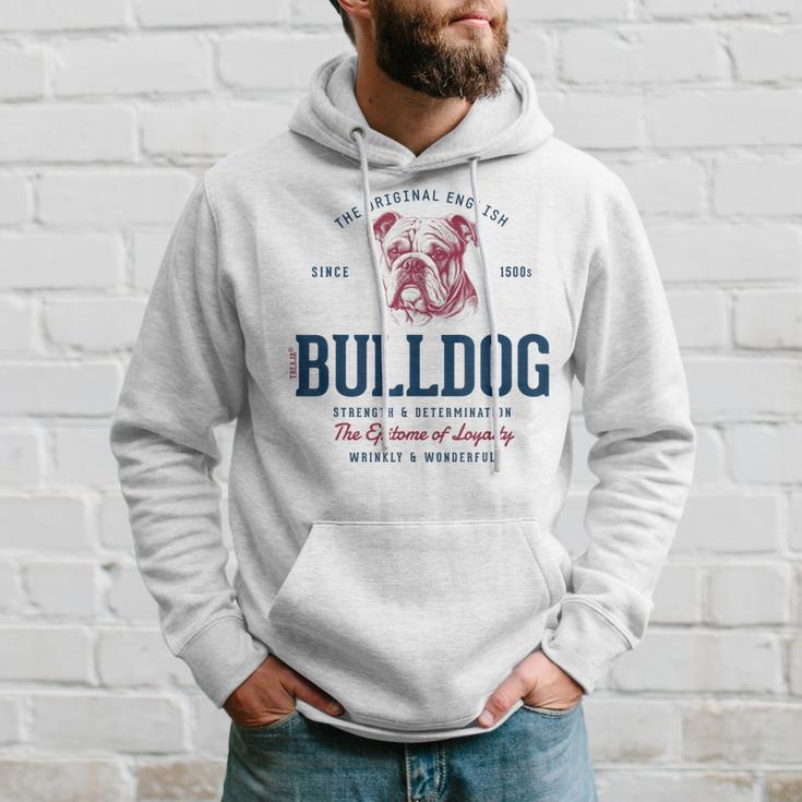 Retro Styleintage English Bulldog Kapuzenpullover Geschenke für Ihn