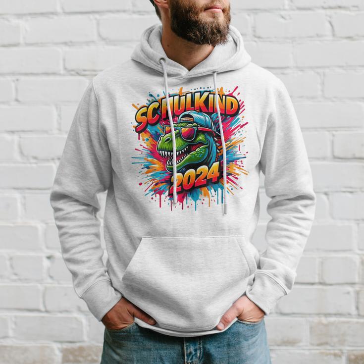 Schulkind 2024Rex Dino School Kapuzenpullover Geschenke für Ihn