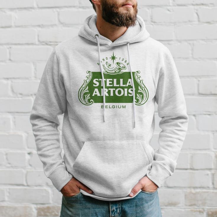 Stela Artois Belgian Beer Logo Drink Hoodie - Monsterry