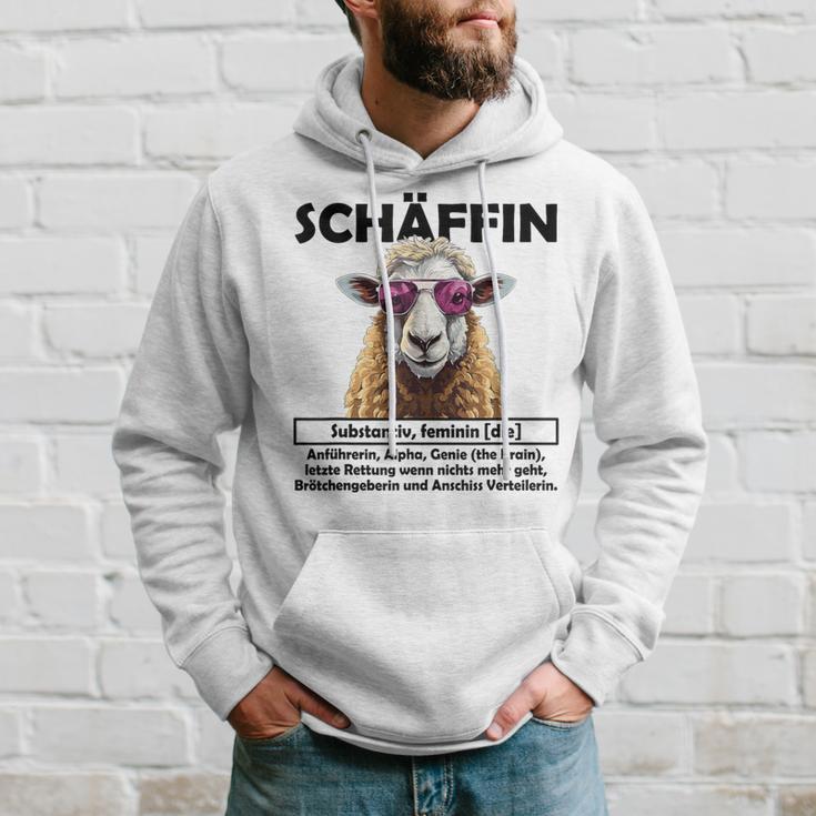 Supervisor Chefin Schäffin Gray Kapuzenpullover Geschenke für Ihn