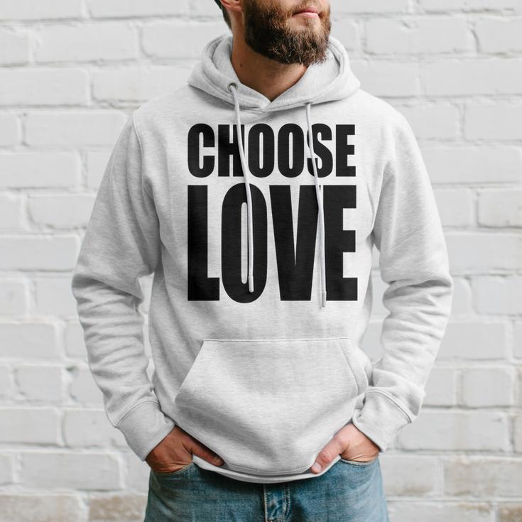 Wähle Liebe Kapuzenpullover Geschenke für Ihn