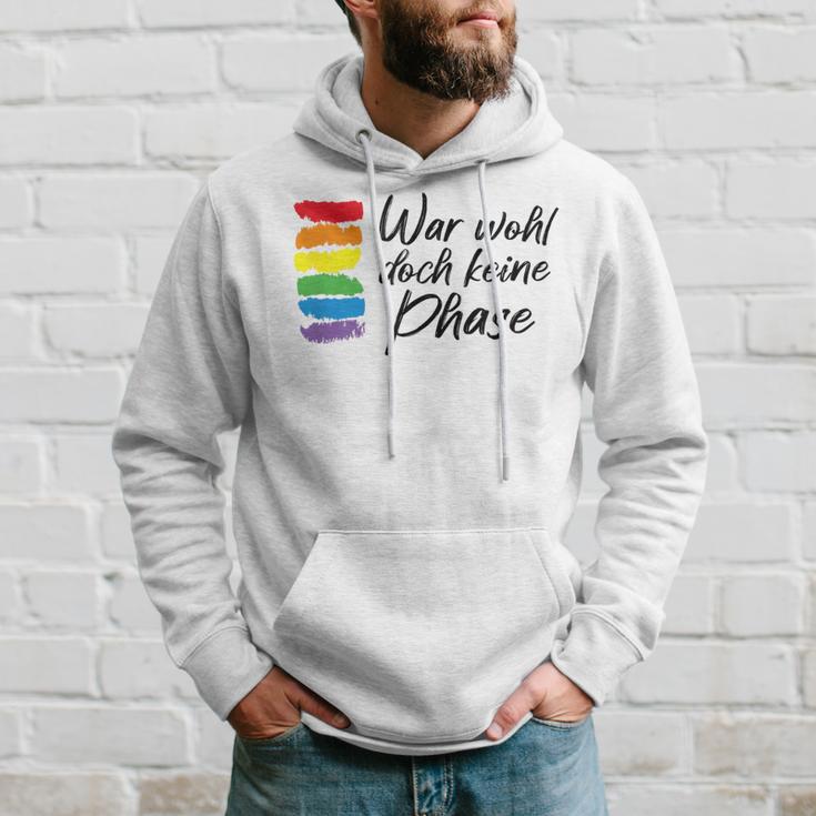 War Wohl Doch Keine Phase Mit Regenbogen Gay Flagge Lgbtq Kapuzenpullover Geschenke für Ihn