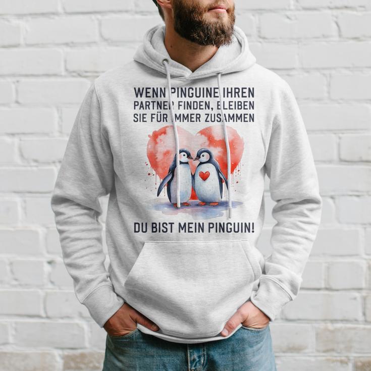 Wenn Penguins Ihre Liebe Finden Couples Gray Kapuzenpullover Geschenke für Ihn