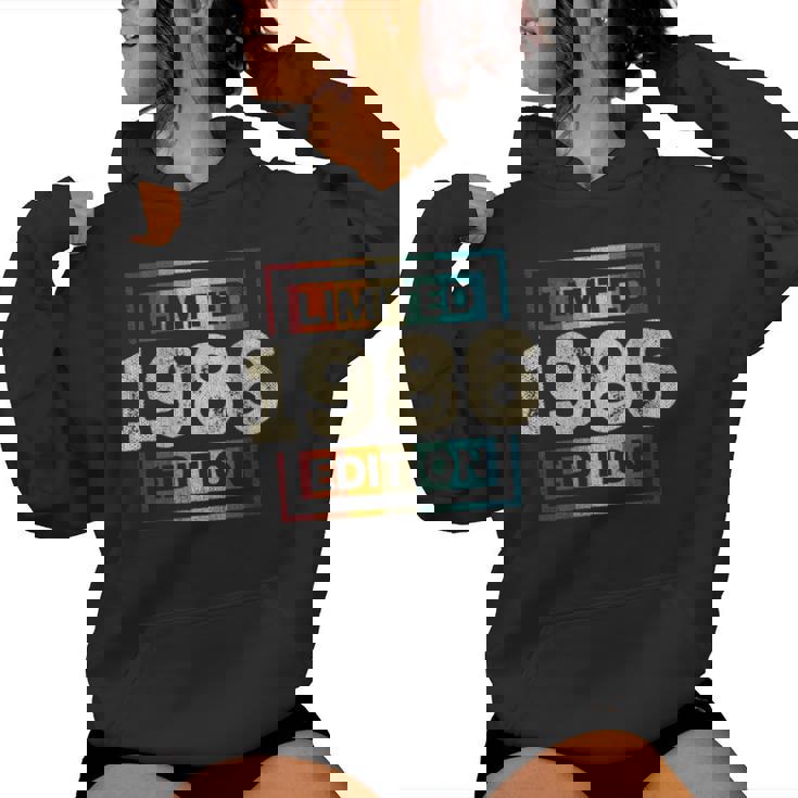 38 Cumpleaños Hombres 38 Años Retro Es Nacidos En 1986 Cuello Sudadera con capucha para mujer