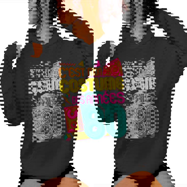 Annees 80 Homme Années Quatre-Vingt Costume Sweat à capuche femme