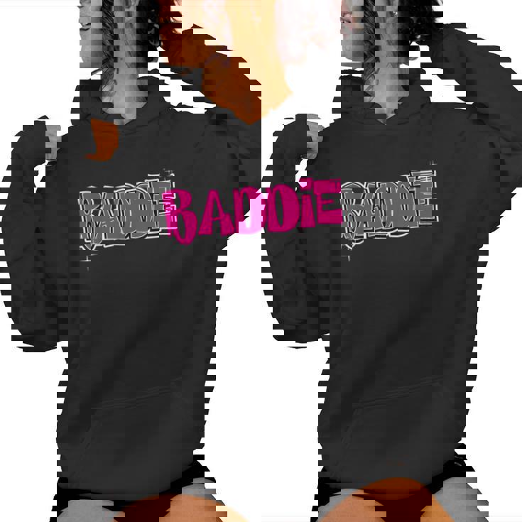 Baddie Baddy Baddie Camicia Baddie Ragazze Camicia Hot Girl Felpa con cappuccio da donna