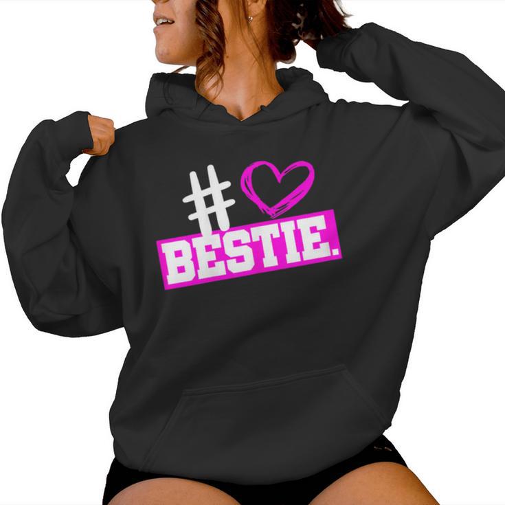 Bff Bestie Best Friend For Two Bffs Girls' Partner Look Kapuzenpullover für Damen