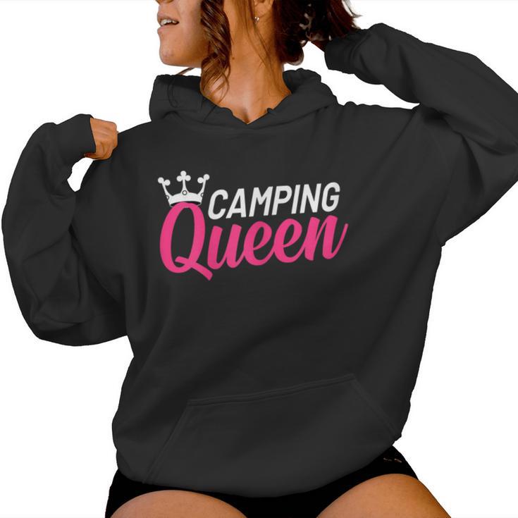 Camping Queen Camping Queen Camperin Kapuzenpullover für Damen