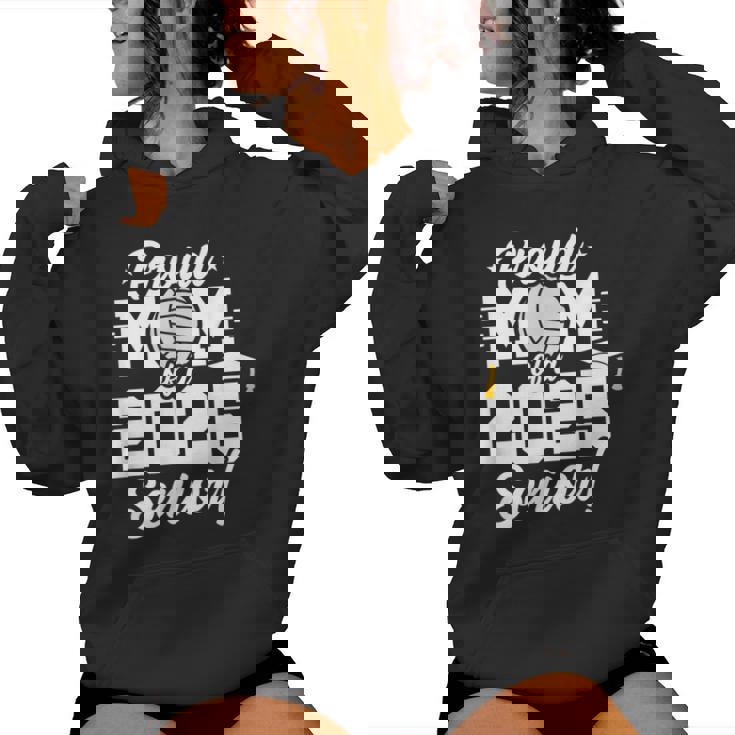 Class Of 2025 Senior Year Volleyball Mom Senior 2025 Women Hoodie
