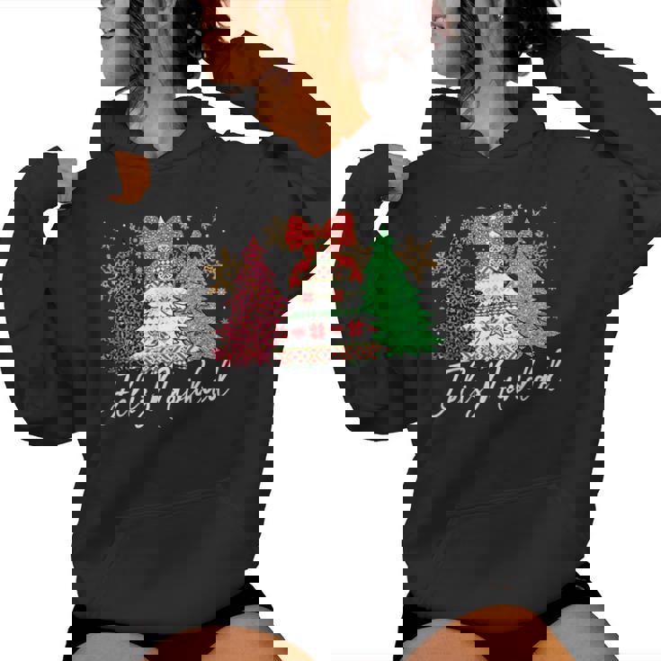 Feliz Navidad Mexican Merry Christmas Tree Kid Women Hoodie