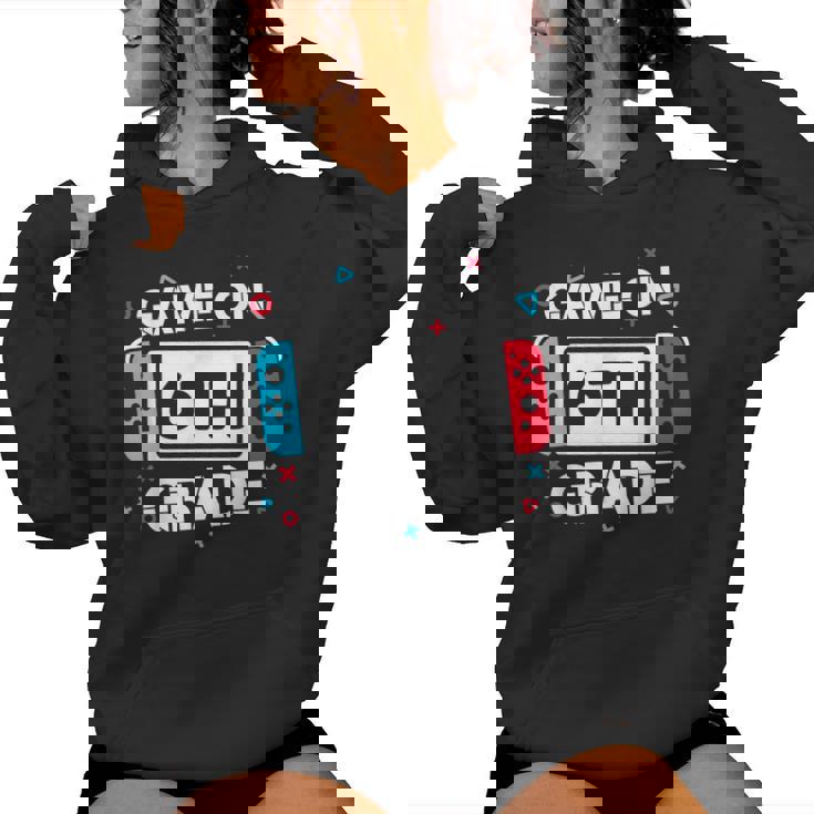 Game On 6Th Grade Gamer Teacher Student Back To School Women Hoodie