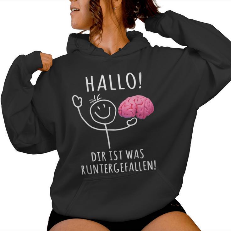 Hallo Dir Ist Was Runtergefallen – And Unique Kapuzenpullover für Damen