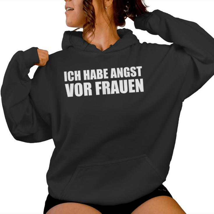 Ich Habe Angstor Frauen Saying Kapuzenpullover für Damen