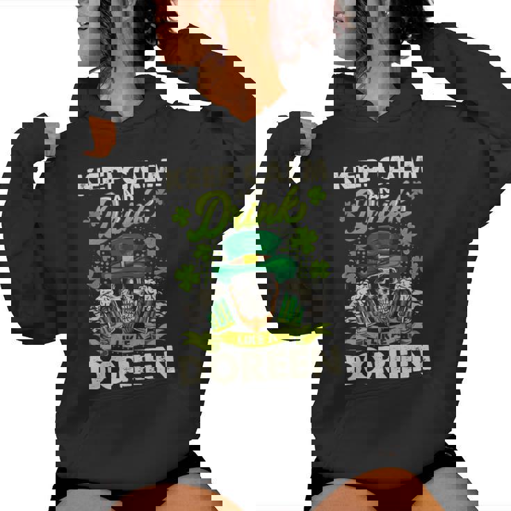 Keep Calm And Drink Like A Doreen Women Hoodie