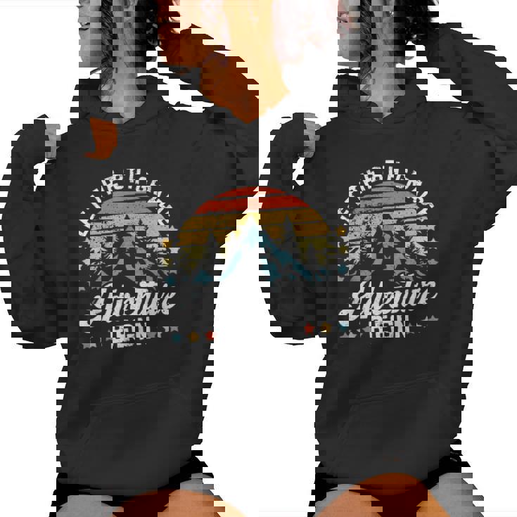 Let The 8Th Grade Adventure Begin Back To School Teachers Women Hoodie