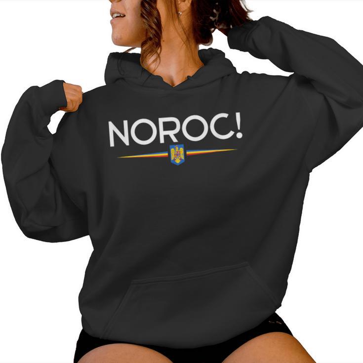 Noroc Romania Kapuzenpullover für Damen