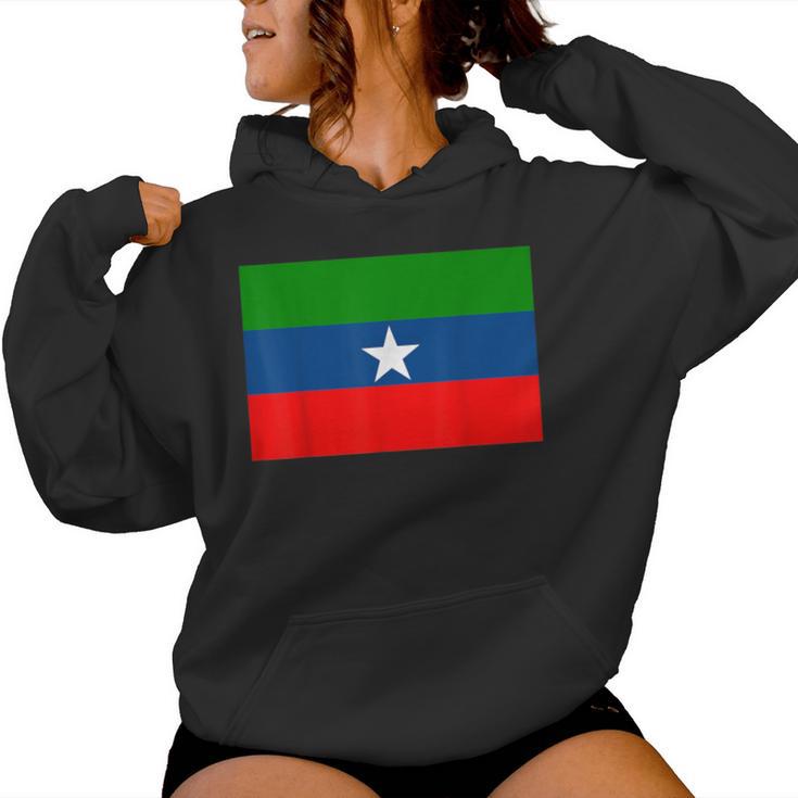 OgadenEthiopia Somali Ogaden Flag S Kapuzenpullover für Damen