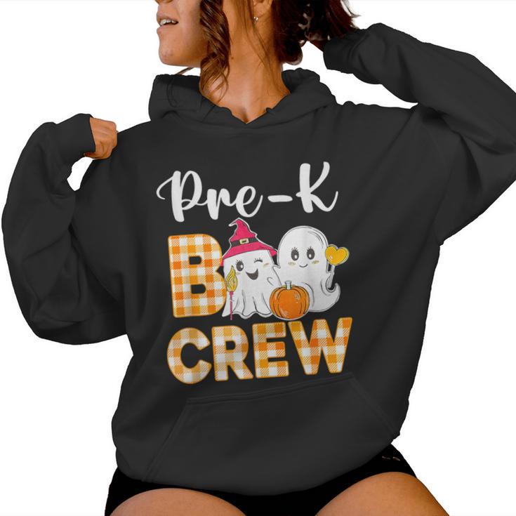 Pre-K Boo Crew Halloween Costume Pre-K Boy Girl Women Hoodie