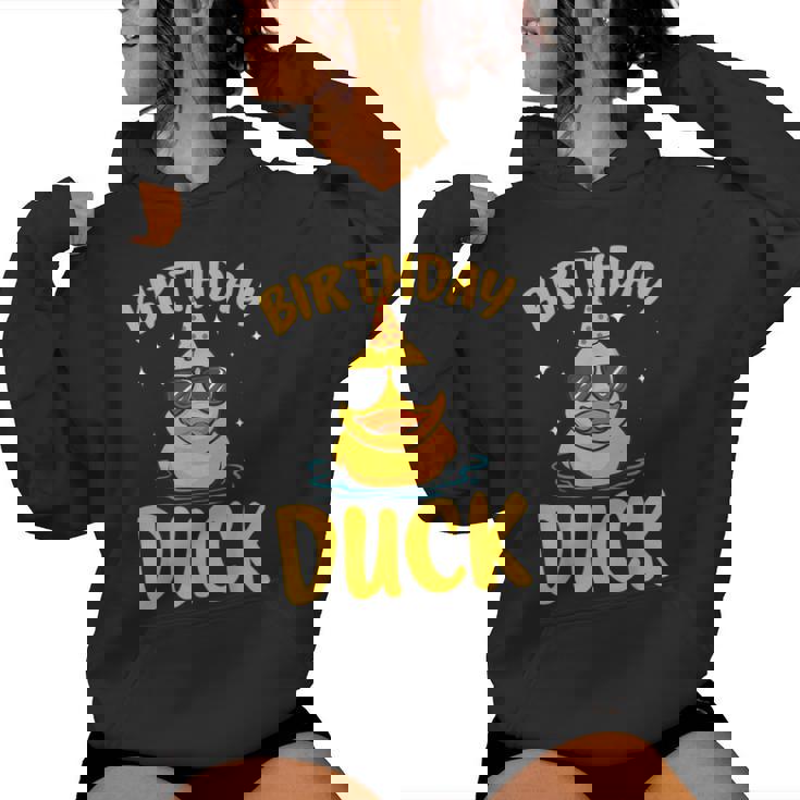 Rubber Duckies Birthday Duck Rubber Duck Women Hoodie