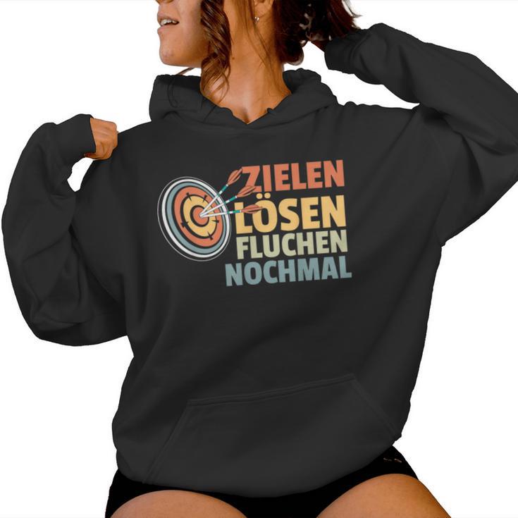 Zielen Solve Fluchen Nomals Archery Archery Kapuzenpullover für Damen