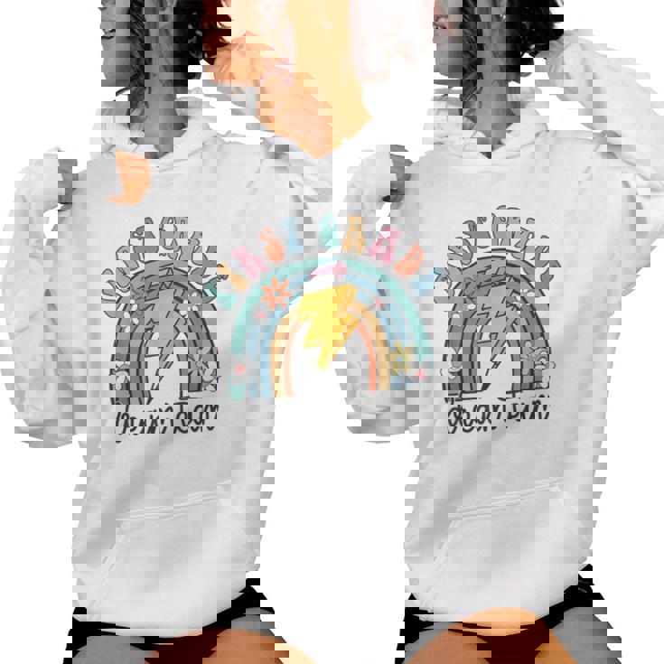 Back To School First Grade Teacher 1St Grade Dream Team Women Hoodie