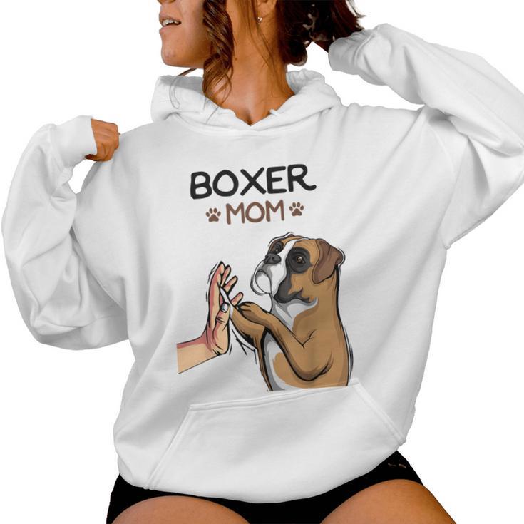 Boxer Dog Mama Women's Kapuzenpullover für Damen