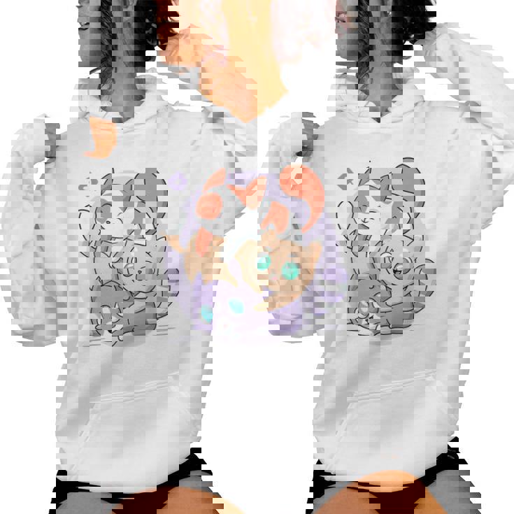 Chat Fille Enfant Idée Humour Chats Chaton Sweat à capuche femme