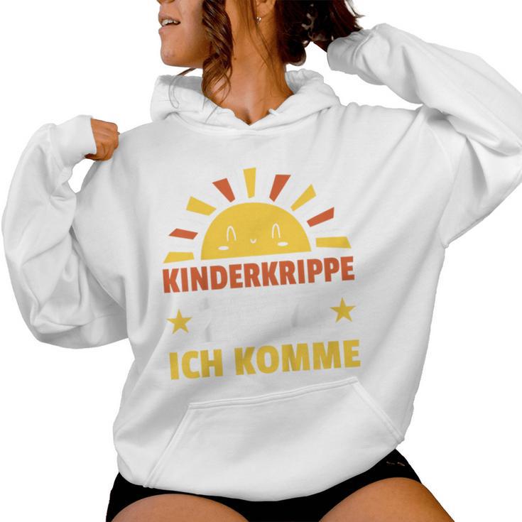 Children's Nurseries 2024 Ich Komme Sonnen Kapuzenpullover für Damen