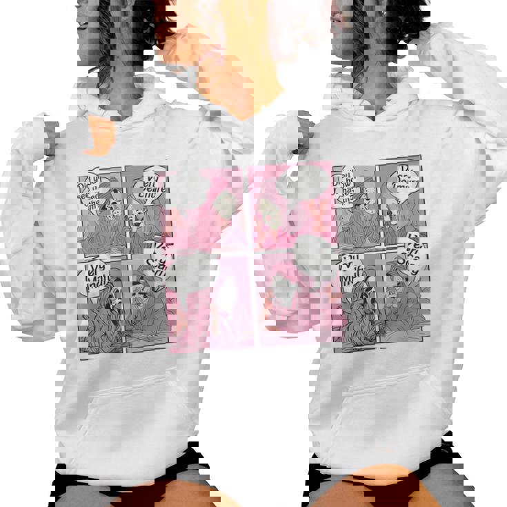 Very Demure Cute Ghost Halloween Humorous Saying Fall Women Hoodie