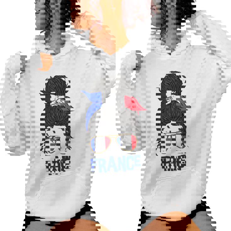 Drapeau France Pour Fille France Pour Sweat à capuche femme