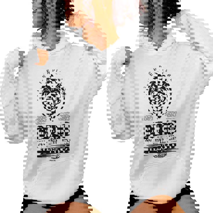 It's A Durio Thing You Wouldn't Understand Durio Last Name An Endless Legend Women Hoodie