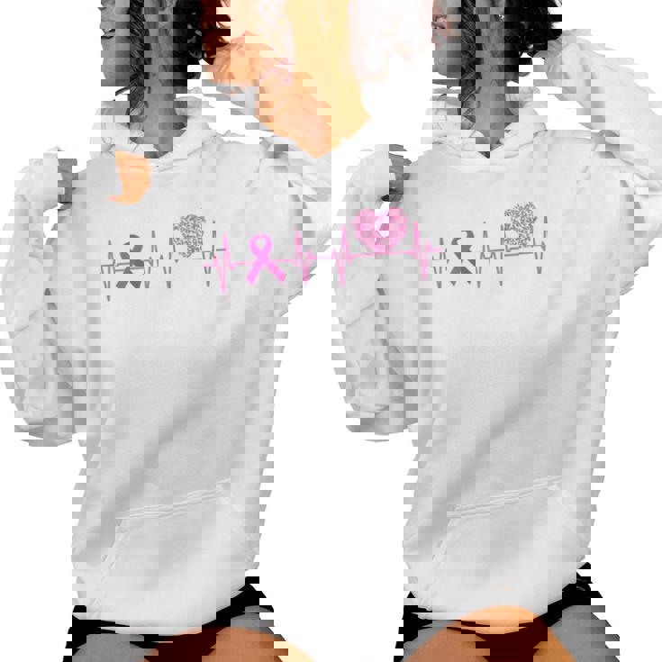 Sweat-shirt De Sensibilisation Au Cancer Du Sein Avec Coeur Et Ruban