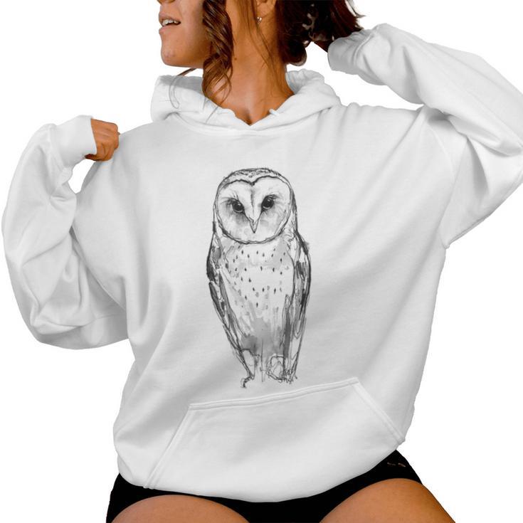 Snowy Owleil Owl Snow Owl Women's Kapuzenpullover für Damen