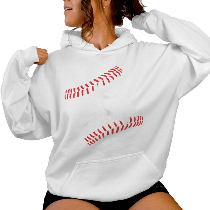 Softball Girl Woman Baseball Player Catcher Pitcher Women Hoodie Monsterry