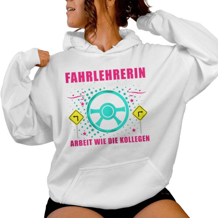 Women's Ich Bin Fahrlehrer Kapuzenpullover für Damen