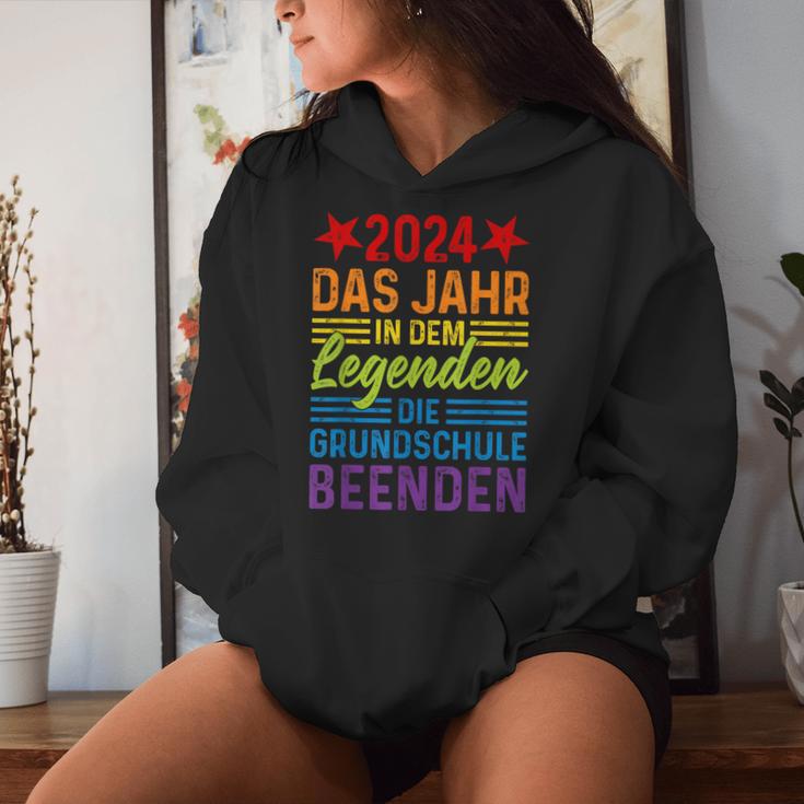 2024 Das Jahr In Dem Leggenden Die Grundschule Beenden Kapuzenpullover für Damen Geschenke für Sie