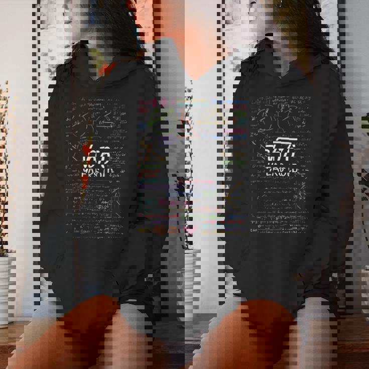 26 Compleanno Ragazza Ragazzo Radice Quadrata 676 26 Anni Felpa con cappuccio da donna Regalos para ella