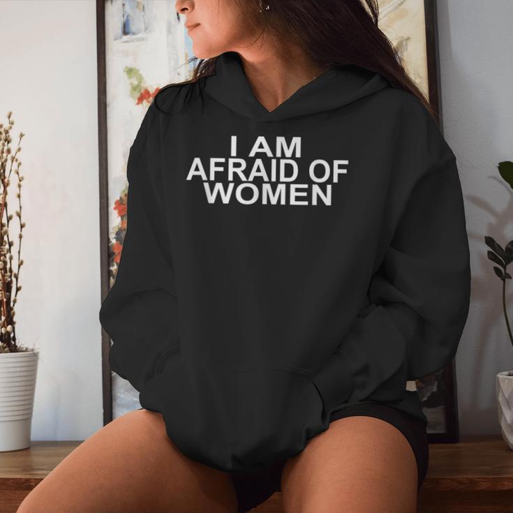 I Am Afraid Of Kapuzenpullover für Damen Geschenke für Sie