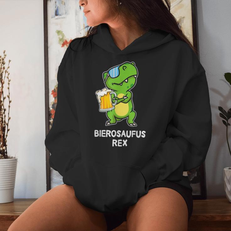 Beer Dinosaur Beer Dinosaurus Rex Sauf Beer Beer Drinker Kapuzenpullover für Damen Geschenke für Sie