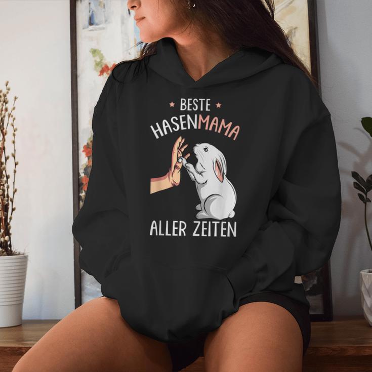 Beste Hasenmama Aller Zeit Kapuzenpullover für Damen Geschenke für Sie