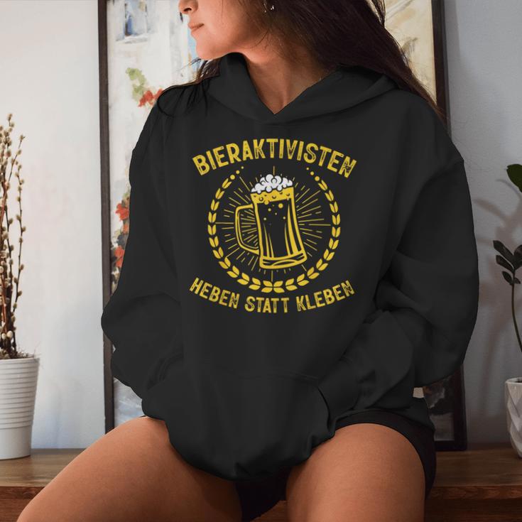 Bieraktivisten Sauf Beer Drinker Kapuzenpullover für Damen Geschenke für Sie