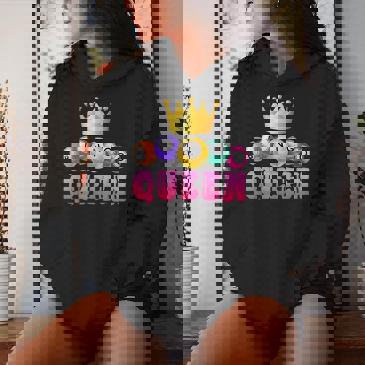 Bingo Queen Bingo Player Bingo Lover Bingo Women Hoodie Gifts for Her