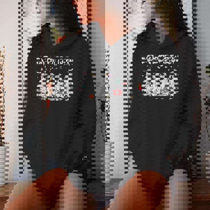 Boo Boo Crew Cute Ghost Nurses Halloween Scrub Top Women Hoodie Gifts for Her Boo Boo Crew Cute Ghost Nurses Halloween Scrub Top Women Hoodie Gifts for Her