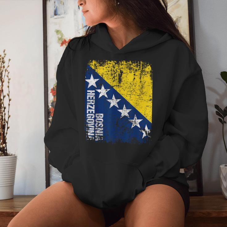 Bosnia Flag Women's Children's Bosnia Herzegovina Kapuzenpullover für Damen Geschenke für Sie