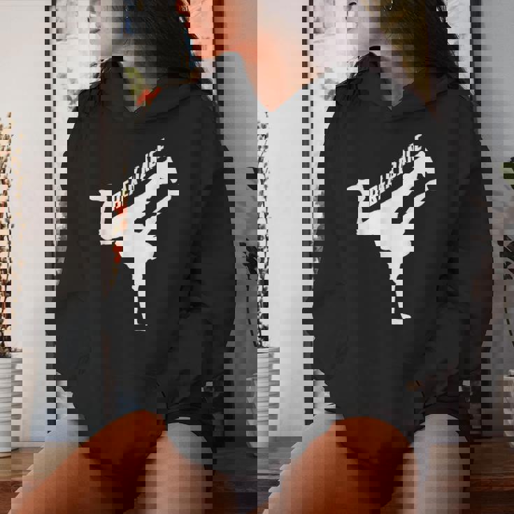 Breakdance Boy Girl Streetdance Break Dance Felpa con cappuccio da donna Regalos para ella