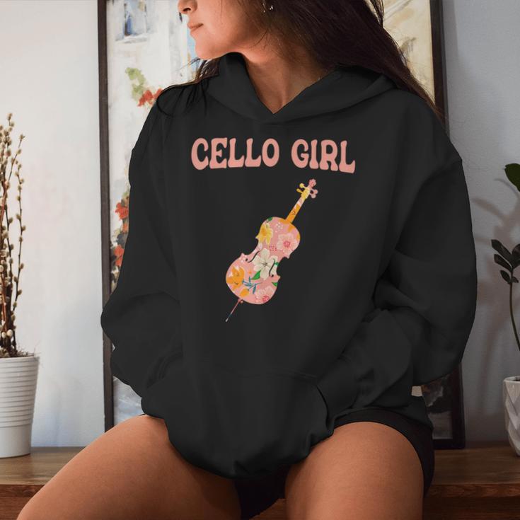 Cello Girl Cello Playerioloncello Cellist S Kapuzenpullover für Damen Geschenke für Sie