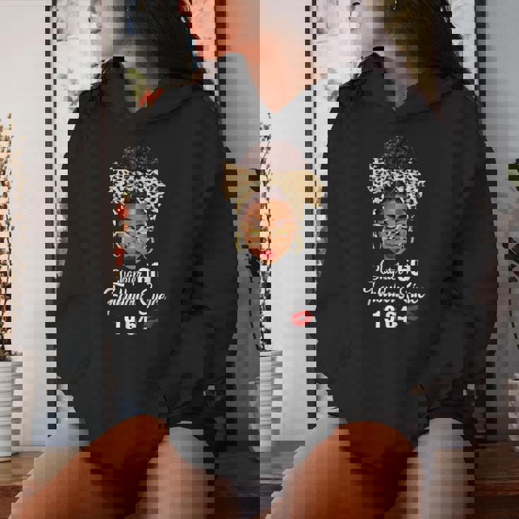 Chapter 60 Fabulous Since 1964 60Th Birthday Leopard Women Hoodie Gifts for Her