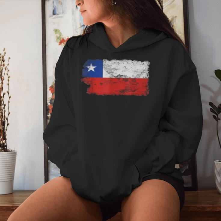 Chile Chile Flag Chille For MenWomenNagersChildren's Kapuzenpullover für Damen Geschenke für Sie